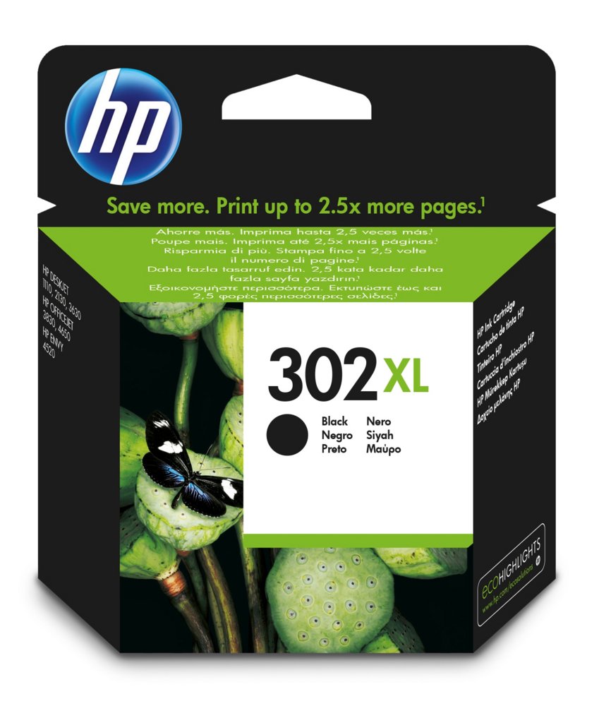 HP 302XL | Originele High-Capacity Zwarte Inktcartridge - Matmuis - Matmuis